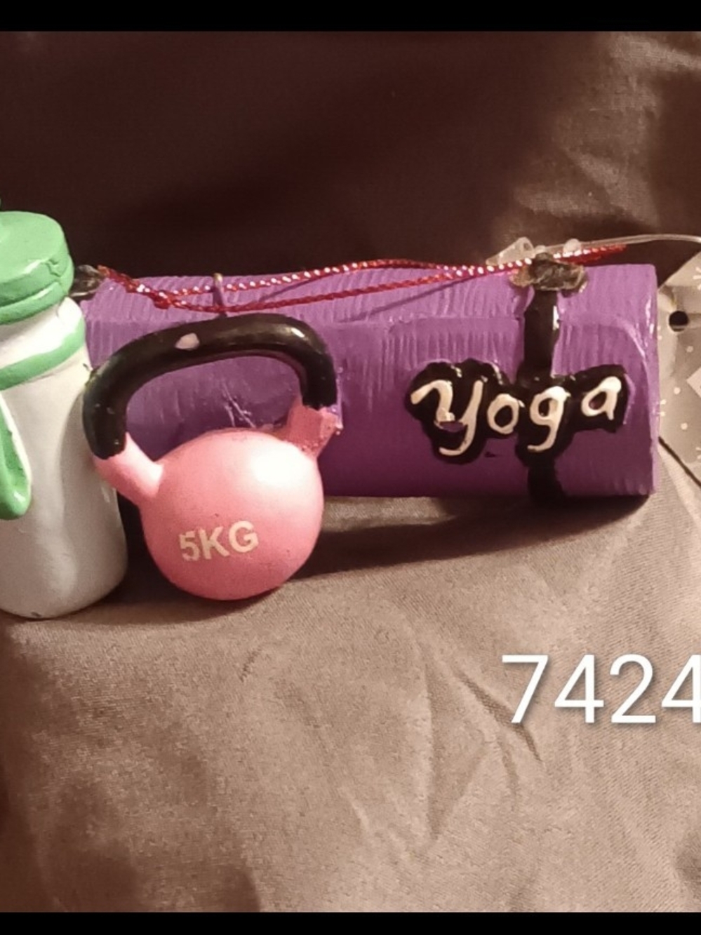 Hobby Lobby Yoga/workoot Ornament
